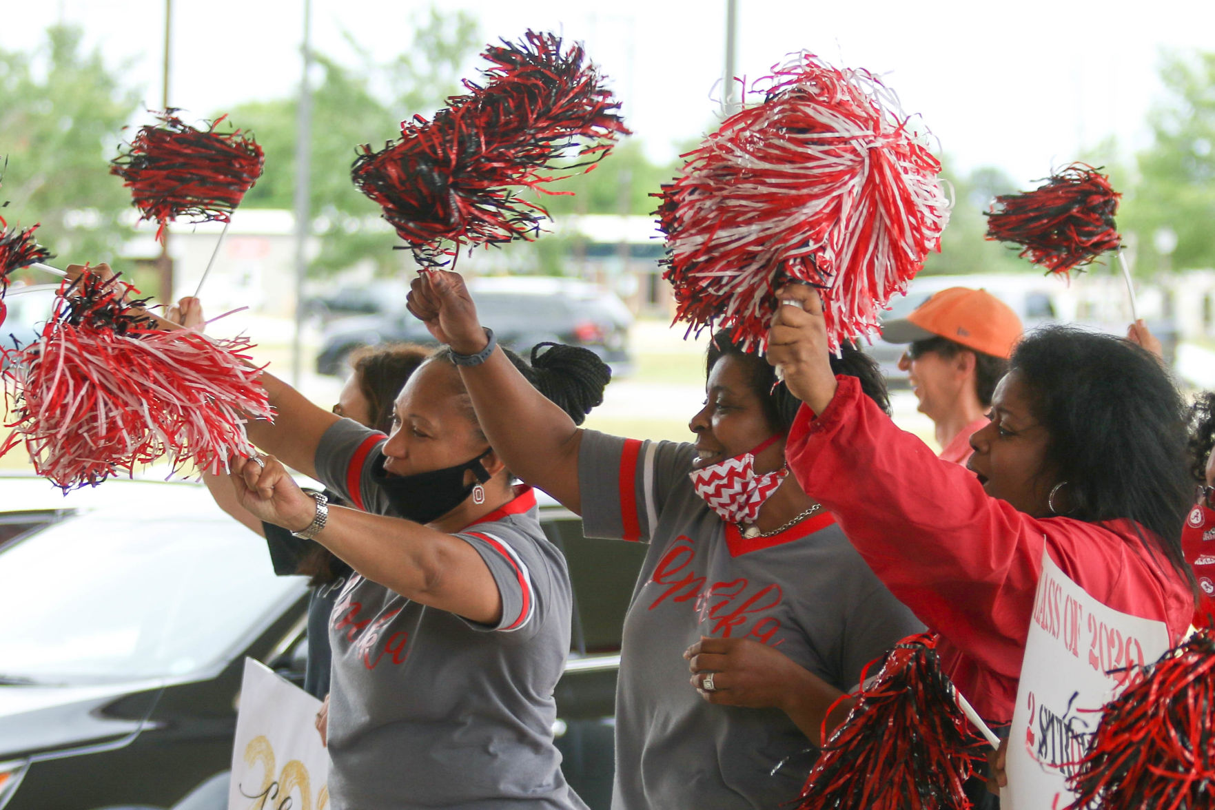 Opelika High School Class of 2020 drive-thru celebration